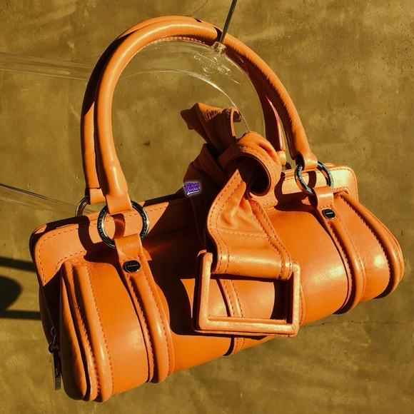 Givenchy Vintage Y2K Orange Mini Bag - Picture 7 of 16